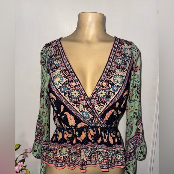 Free People Tops - Free People Rosalie blouse - xs